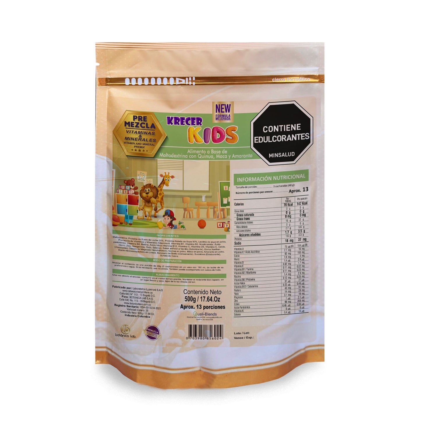 Malteada Krecer Kids 500g