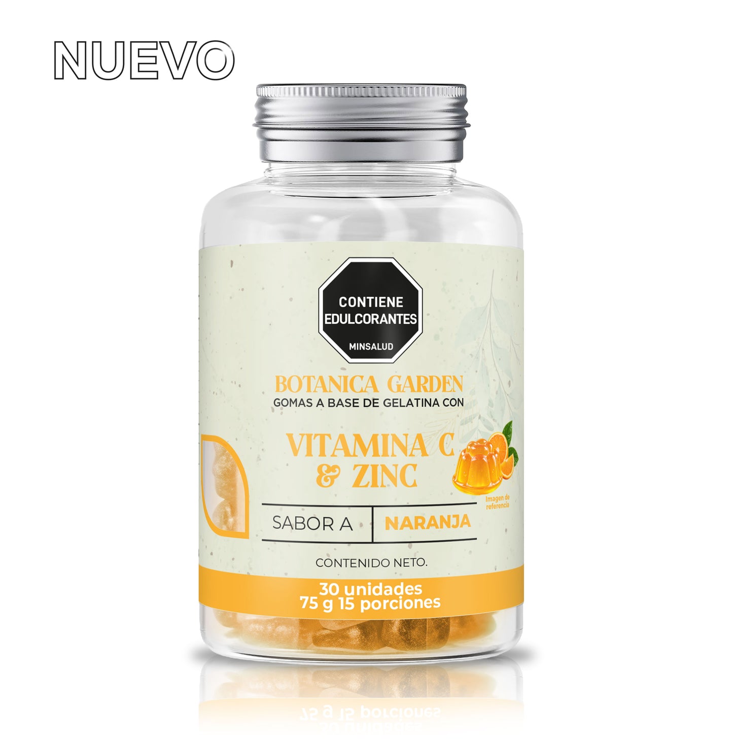 Goma de VItamina C y Zinc x 30 unds