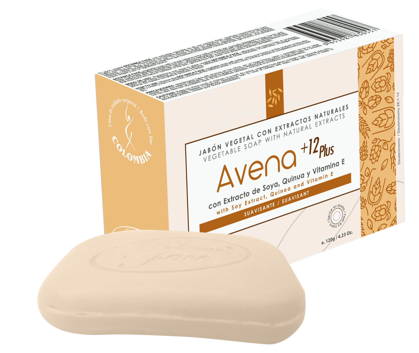 Jabón Avena 120 g