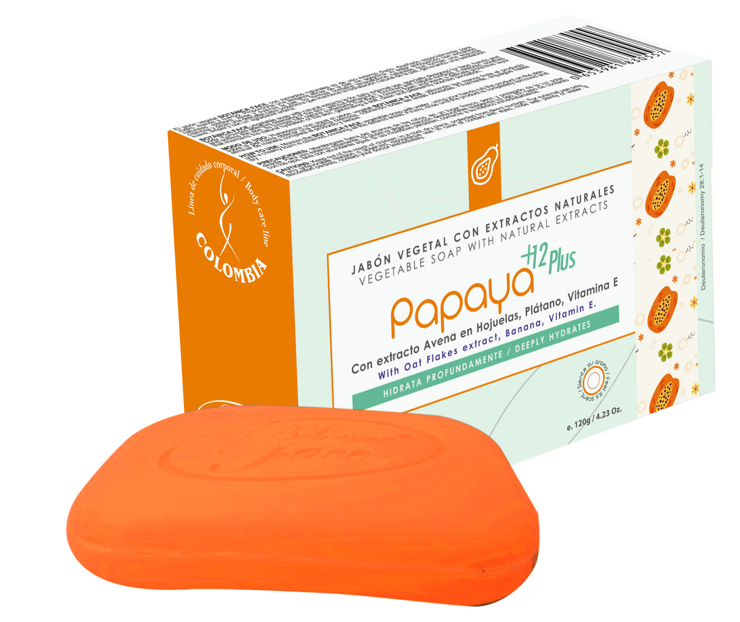 Jabón Papaya 120 g