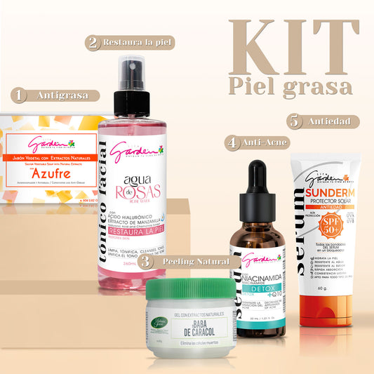 KIT Piel grasa
