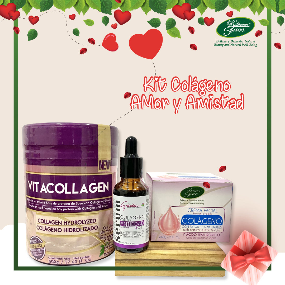 Kit Colágeno: ¡Rejuvenece tu piel desde el interior y el exterior!