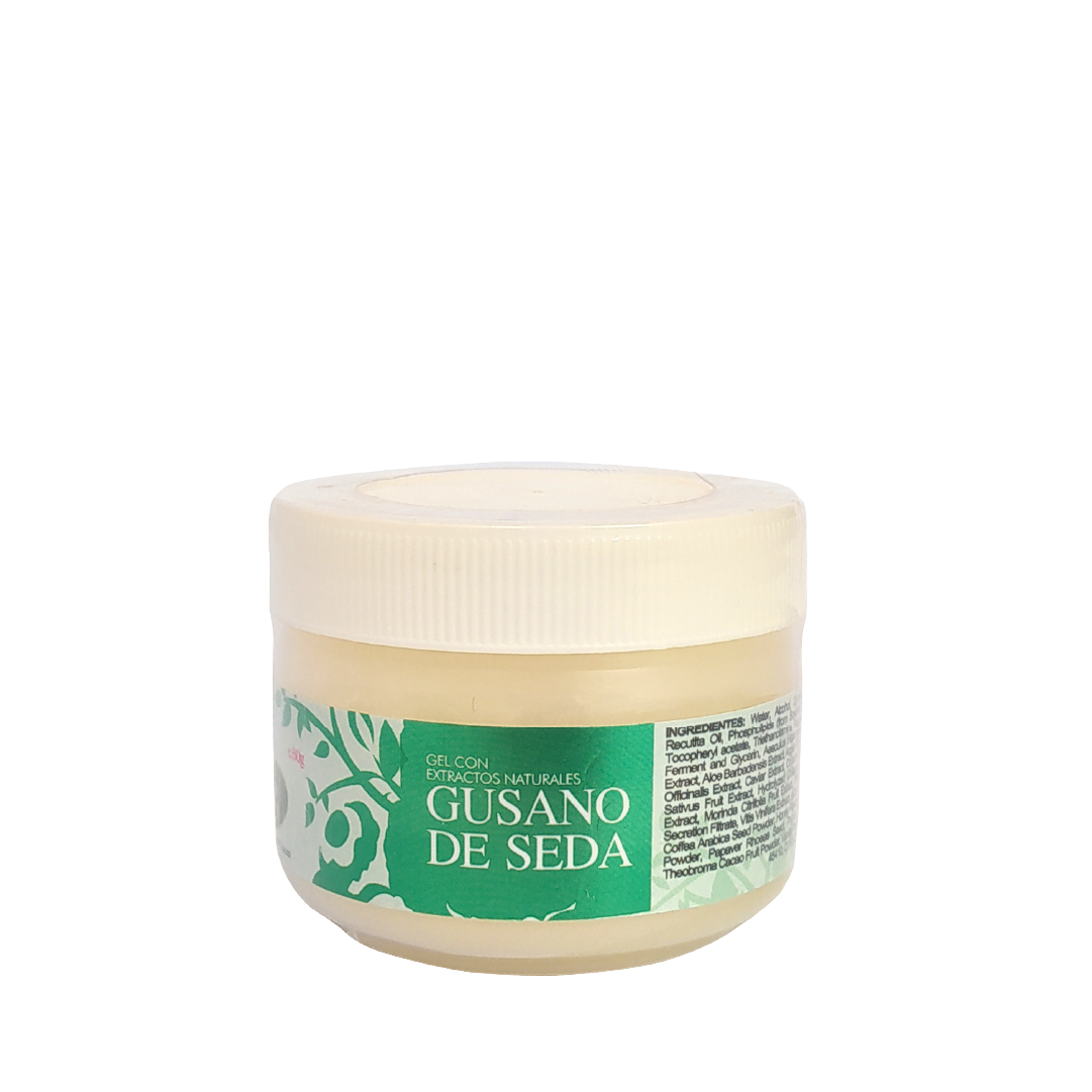 Gel Gusano de seda.  L.C 60 g