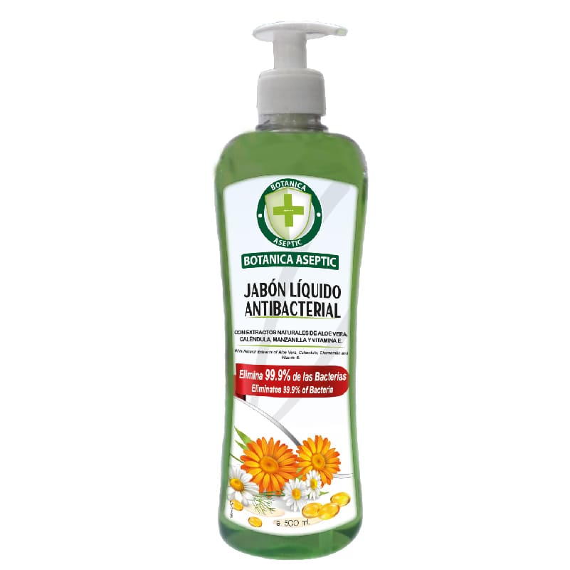 Jabón líquido antibacterial 500 mL