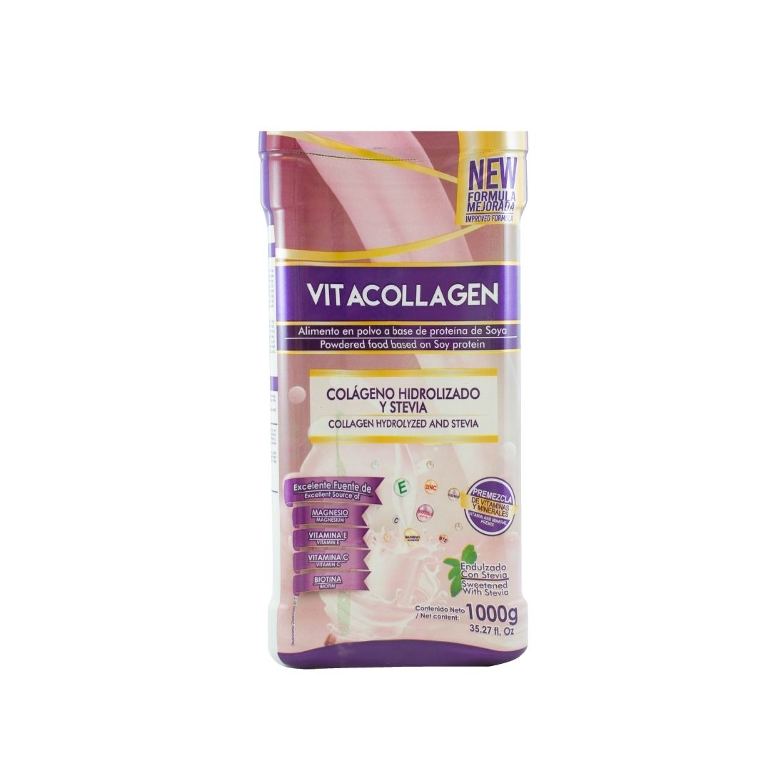Malteada Vitacollagen con Stevia 1000g