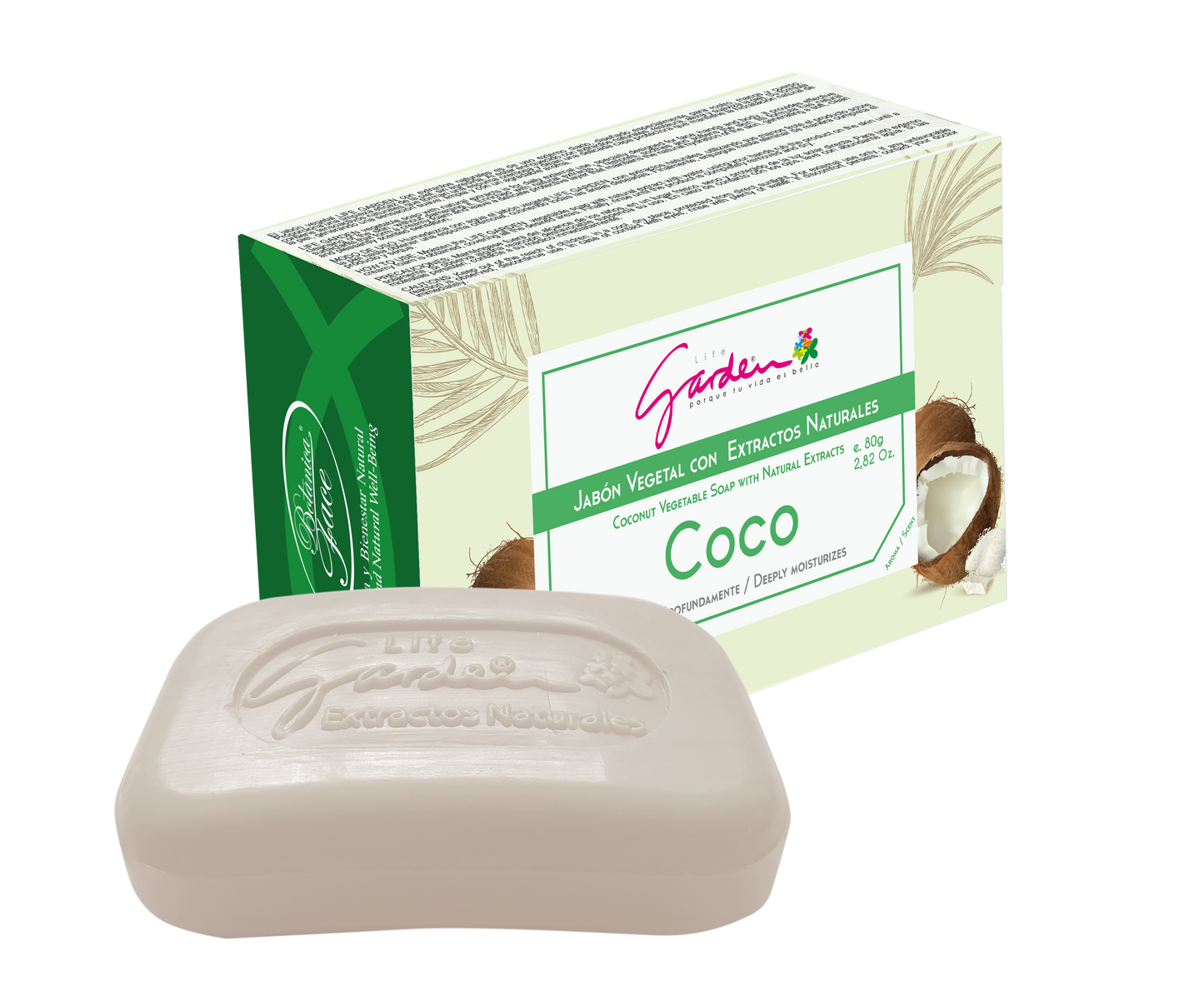 Jabón de coco x 80g