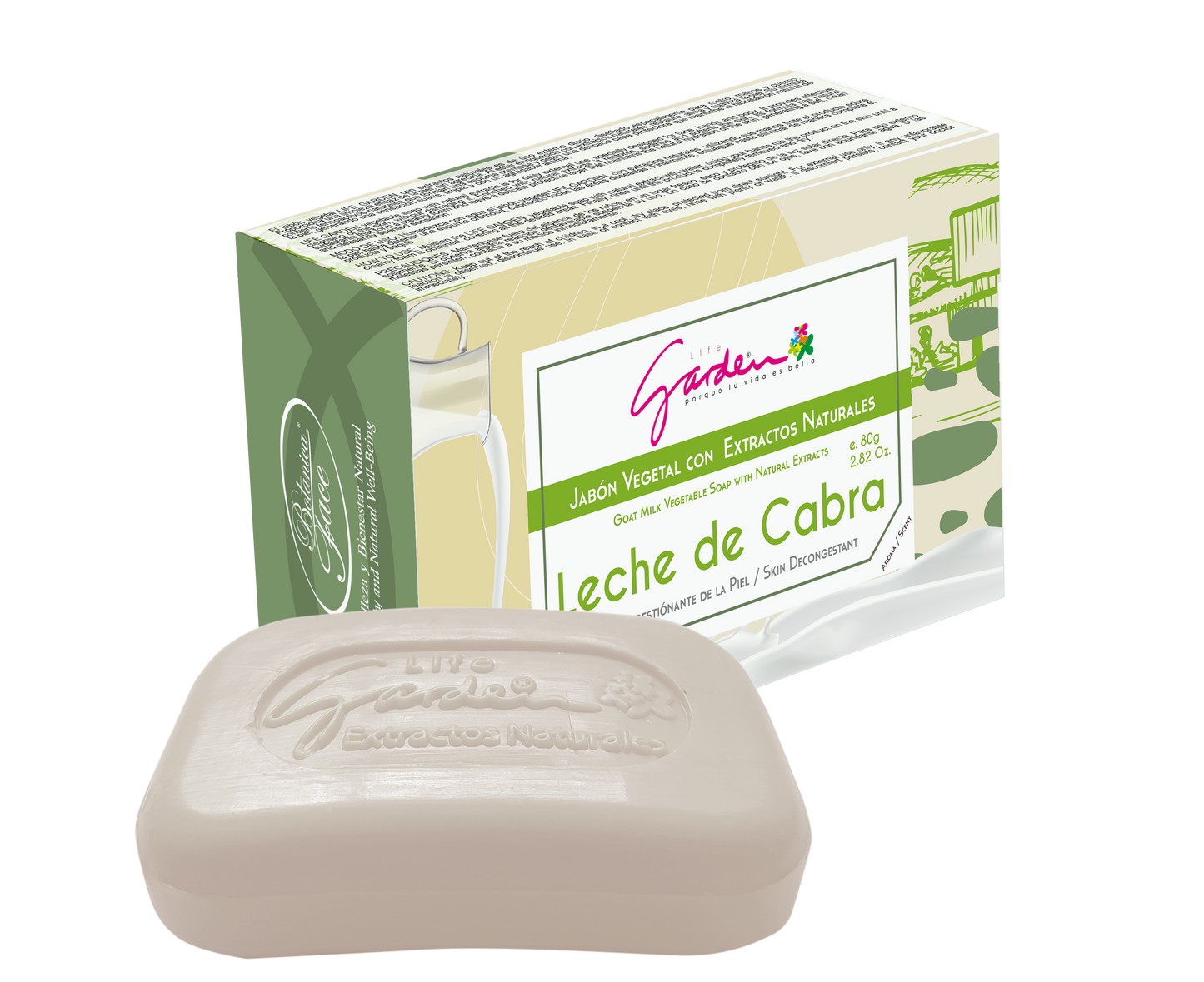 Jabón de leche de cabra x 80g