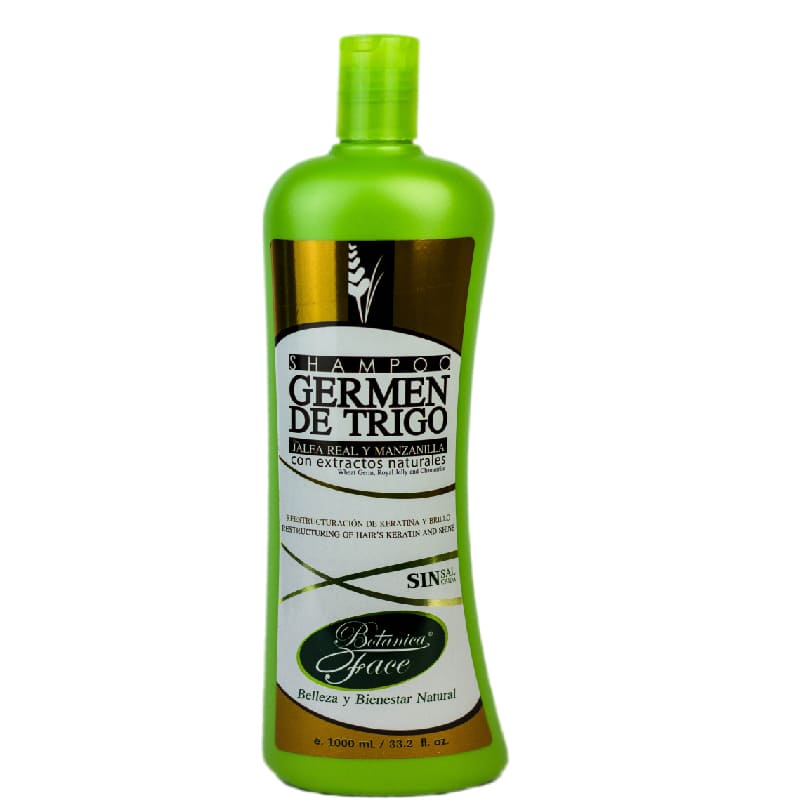 Shampoo Germen de trigo, Jalea real y Manzanilla 1000 mL