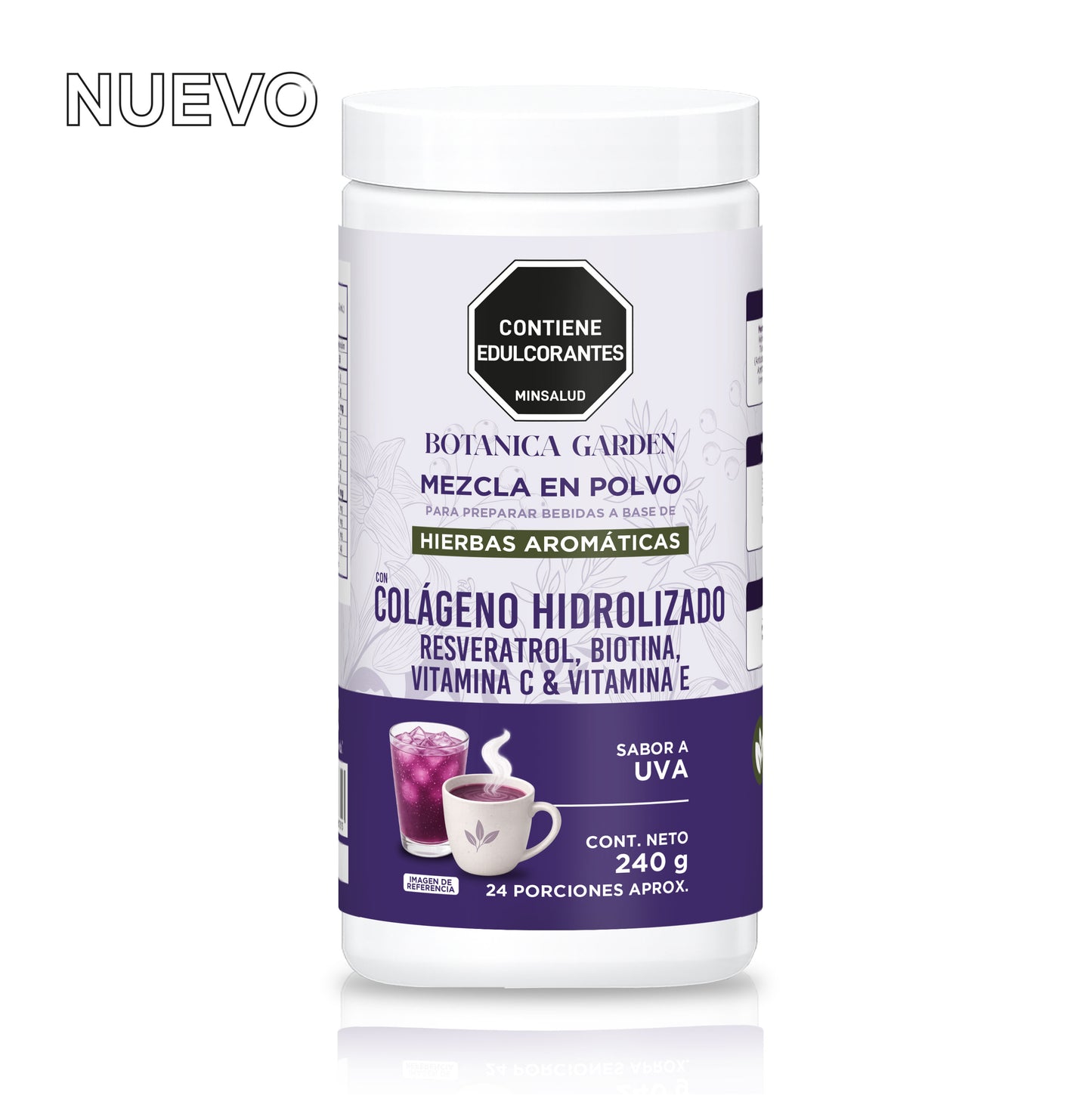 Mezcla en Polvo Con Colágeno X 240g