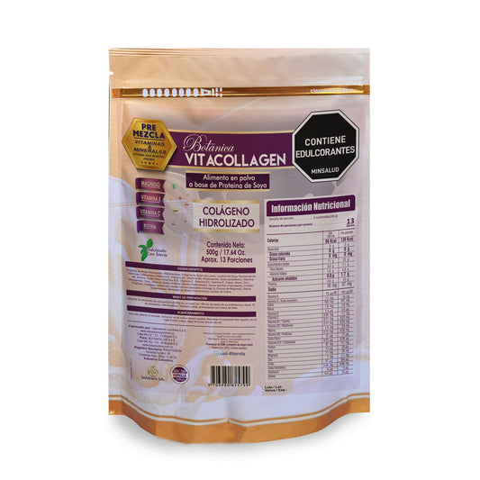 Malteada Vitacollagen con Stevia 500g
