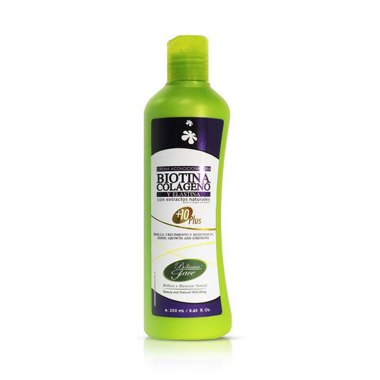 Crema acondicionadora Biotina, Colágeno y Elastina 250 mL