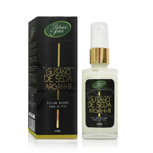 Gel con extractos naturales Gusano de seda con Argán + 10 - 60 g