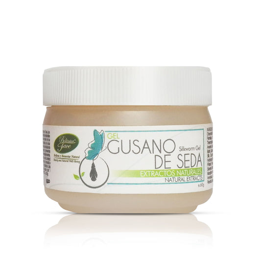 Gel Gusano de seda.  L.C 60 g