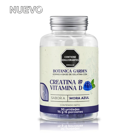 Goma de Creatina & Vitamina D x 30 unds