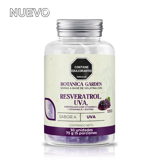 Goma de Resveratrol x 30 unds