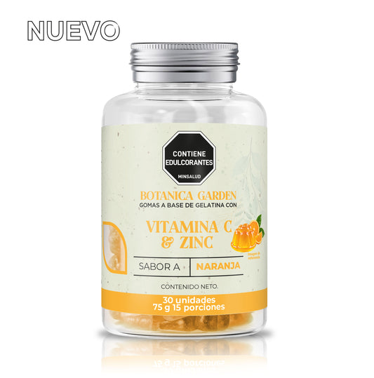 Goma de VItamina C y Zinc x 30 unds