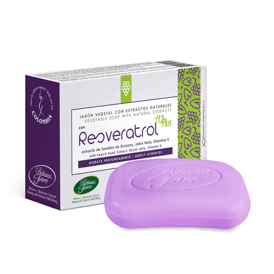 Jabón Resveratrol uva 120 g