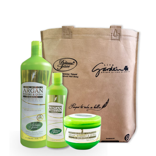 Kit de Argán, Romero, Quina y Moringa