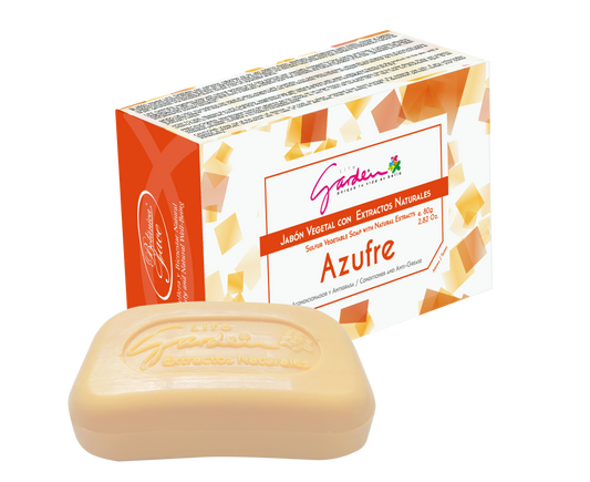 Jabón de azufre x 80g