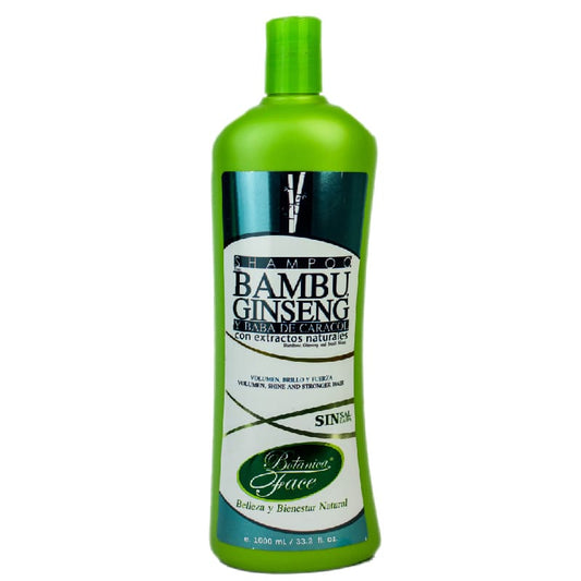 Shampoo Bambú, Ginseng y Baba de caracol 1000 mL