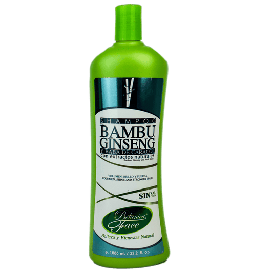 Shampoo Bambú, Ginseng y Baba de caracol 1000 mL