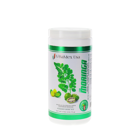 Bebida con Moringa, Noni, Te verde, Inulina